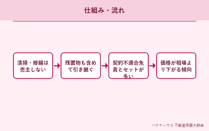 現況有姿 概要図解