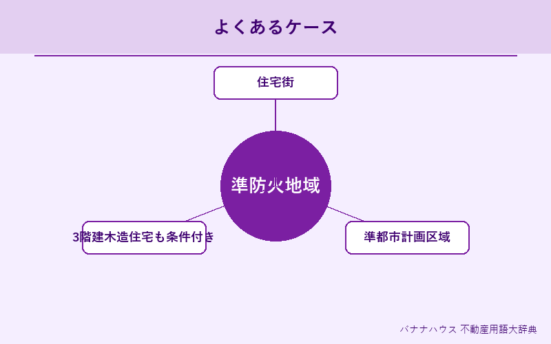 準防火地域 具体例図解